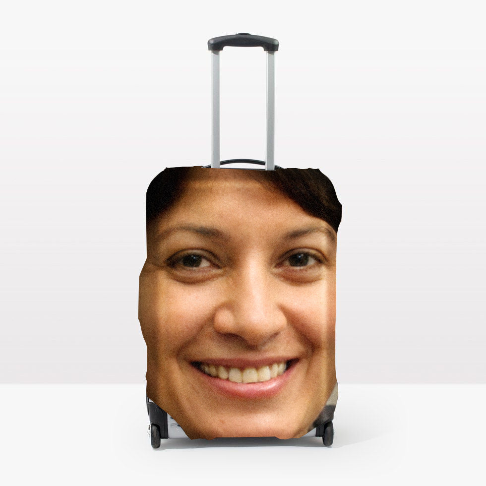 Big Face Personalized Suitcase Cover