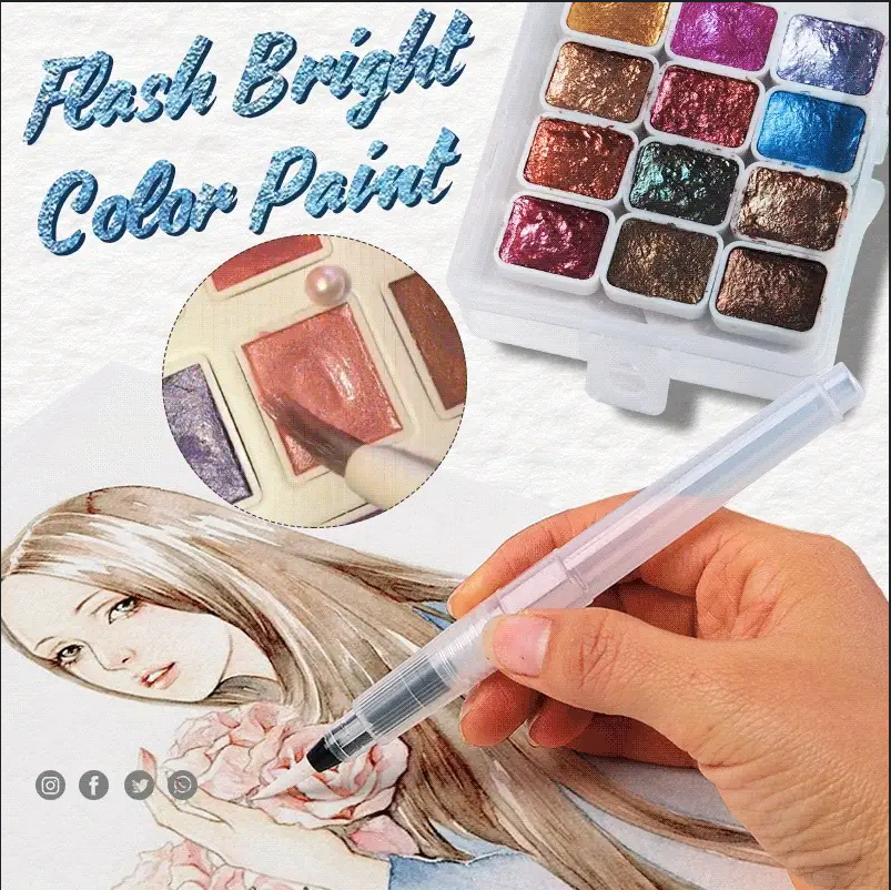 Flash Bright Color Paint