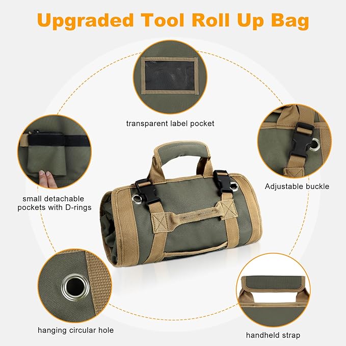 Tool Roll Bag Organizers(BUY 2 FREE SHIPPING)